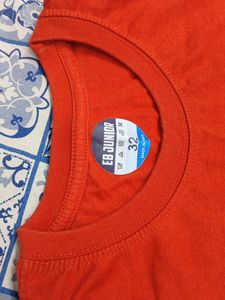 Men's Orange Surf California Graphic Tee
