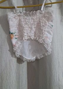 Floral Lace Corset Top