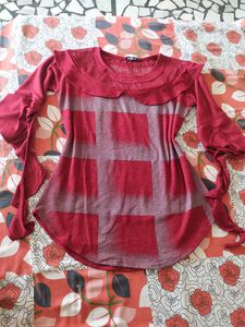 A Beautiful Mahroon Top