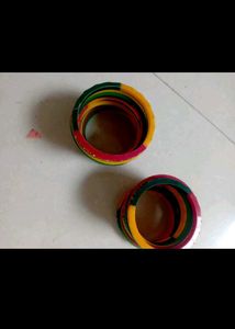 navratri special multicolour bangles