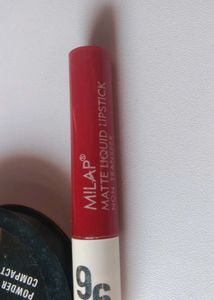 Maybelline Fit Me Compact Powder + Milap Matte Liq