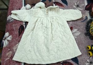 Floral Embroidered Baby Dress