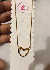 Gold Heart Necklace