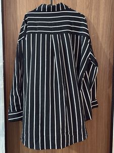 Chic Striped Button-Up Shirt