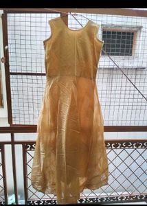Beige Long Gown