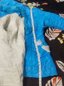 Vintage Blue Puffer Jacket 🧥