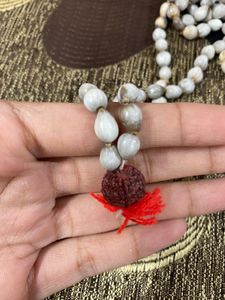 Handmade Seed Bead Rudraksha Mala Necklace