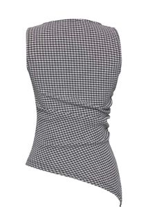 Chic Gingham Sleeveless Top