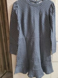 Polka Dot Print Dress