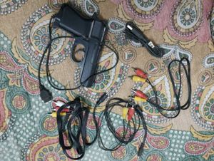 Video Game Gun &amp; AV Cables