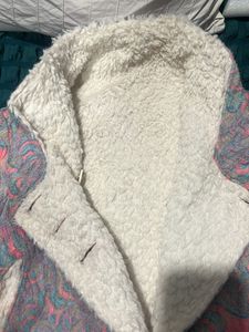 Patterned Fleece Jacket for kids
