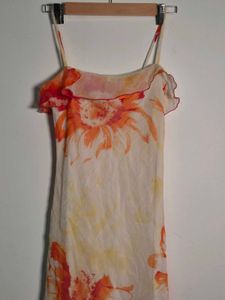 I.N Sanfrancisco Y2K Floral Print Dress