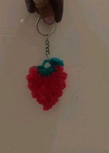 Strawberry Keychain