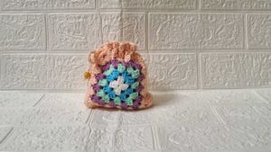 Handmade Granny Square Potli Bag