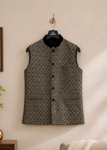 Elegant Brocade Nehru Jacket