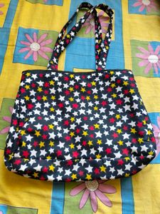 Star Pattern Tote Bag