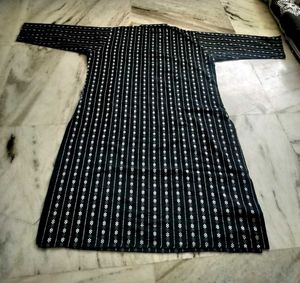 ♣️Black &amp; White Kurta