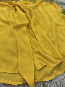 Chic Mustard Yellow Blouse
