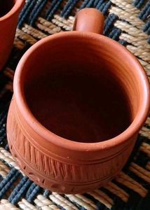 Beautiful Earthen Tea Cup 1 Piece