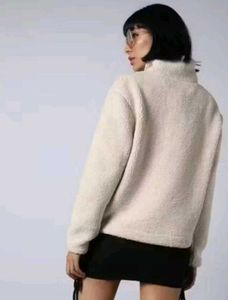 Cozy Fleece Quarter Zip Sweatshirt