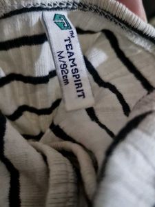 Striped Ribbed T-Shirt
