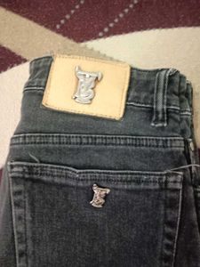 denim straight jeans