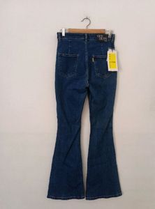 Off duty Flare Blue Denim Jeans