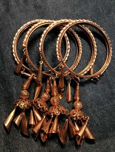 Designer Bangle Set with Tassels