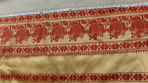NEW Stitched Mekhla Chador Set Tussar Silk 4-6 Y