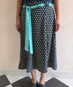 Sassafras Printed Skirt