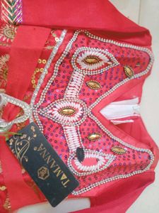 Gorgeous Pink Girls Ethnic Dress Set