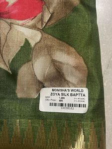 Green Floral Saree