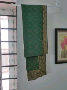 KHUSHAL K Green Kurta palazzo with Dupatta