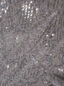 silver sequence bell bottom plazo