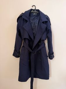Classic Navy Trench Coat