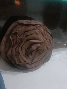 Decorative Rose Throw Pillow