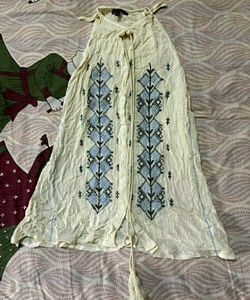 Boho Embroidered Maxi Dress