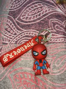 Spider-Man Chibi Figure Keychain | Marvel | Red Go