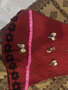 Cute Red Knit Dress