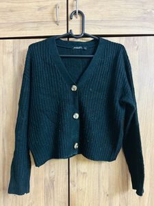 BRAVEL SOUP ORIGINAL BLACK CARDIGAN
