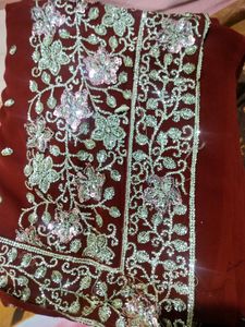 Brown 🤎 Saree