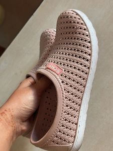 Pink Slip-On Clogs