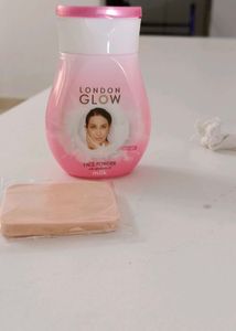 freebee London Glow Face Powder with Milk