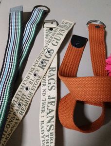 Pack Of 3 Kids Belts