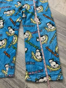 Cute Monkey Print Pajama Pants