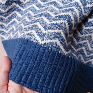 Chic Chevron Knit Vest