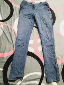 Unused Blue Casual Pants