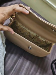 Stylish Cream Shoulder Bag