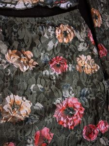 Floral Lace Two-Piece Set