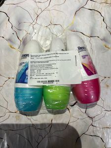 Rexon Deodorant Roll On - Pack of 3